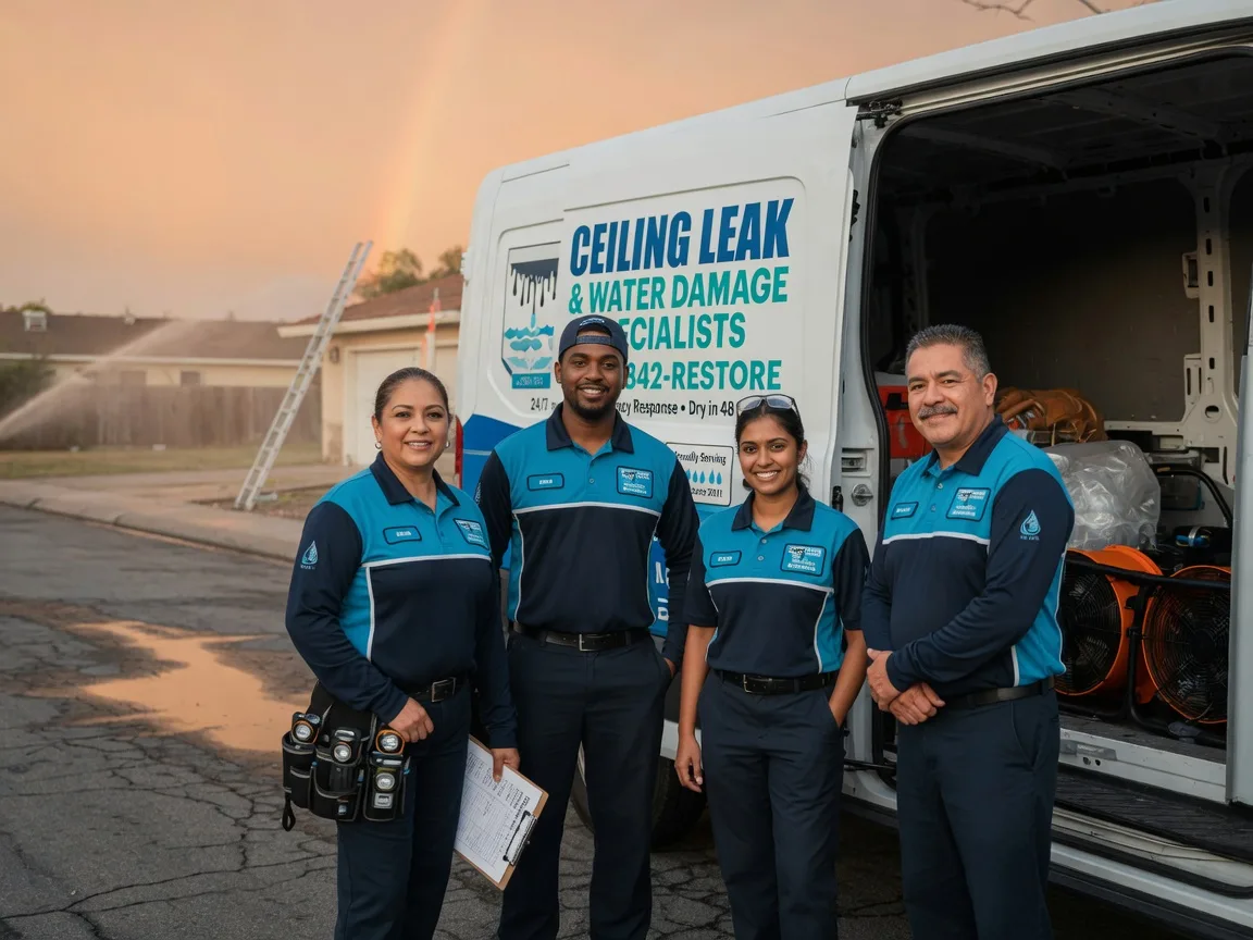 Ceiling Leak Cleanup company in Bartlett, TX